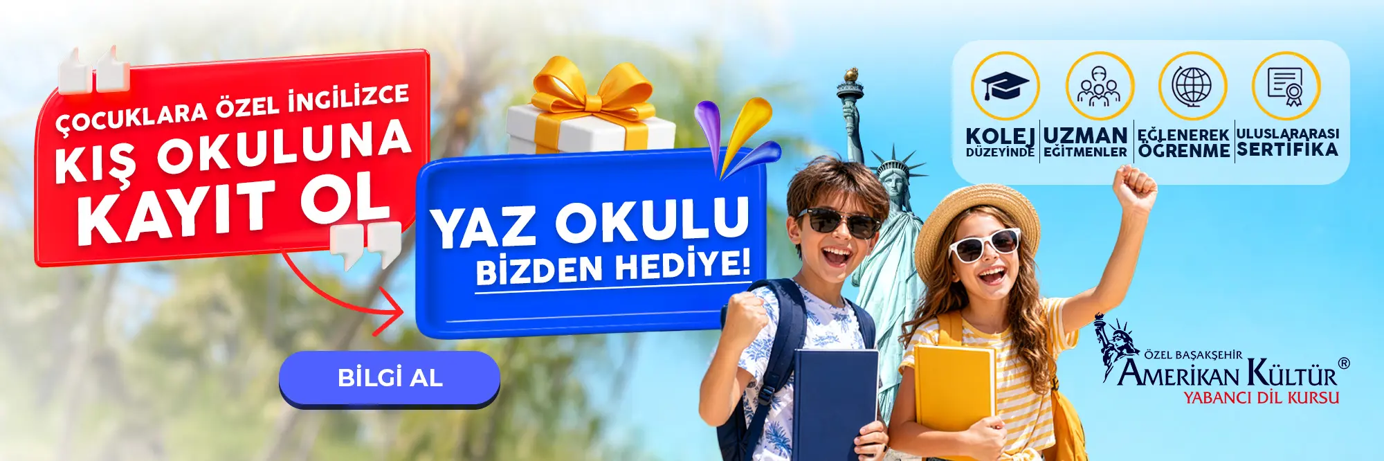 Çocuklara Özel İngilizce Kampanyası
