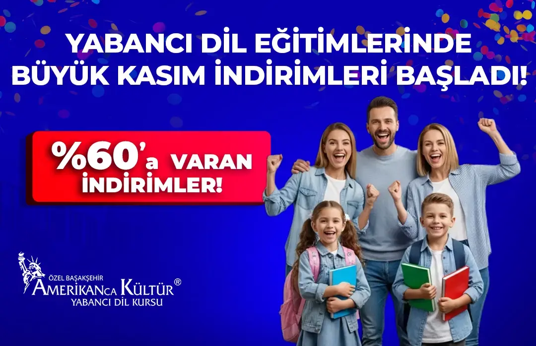 Kasım Ayında Büyük İndirimler Başladı!
